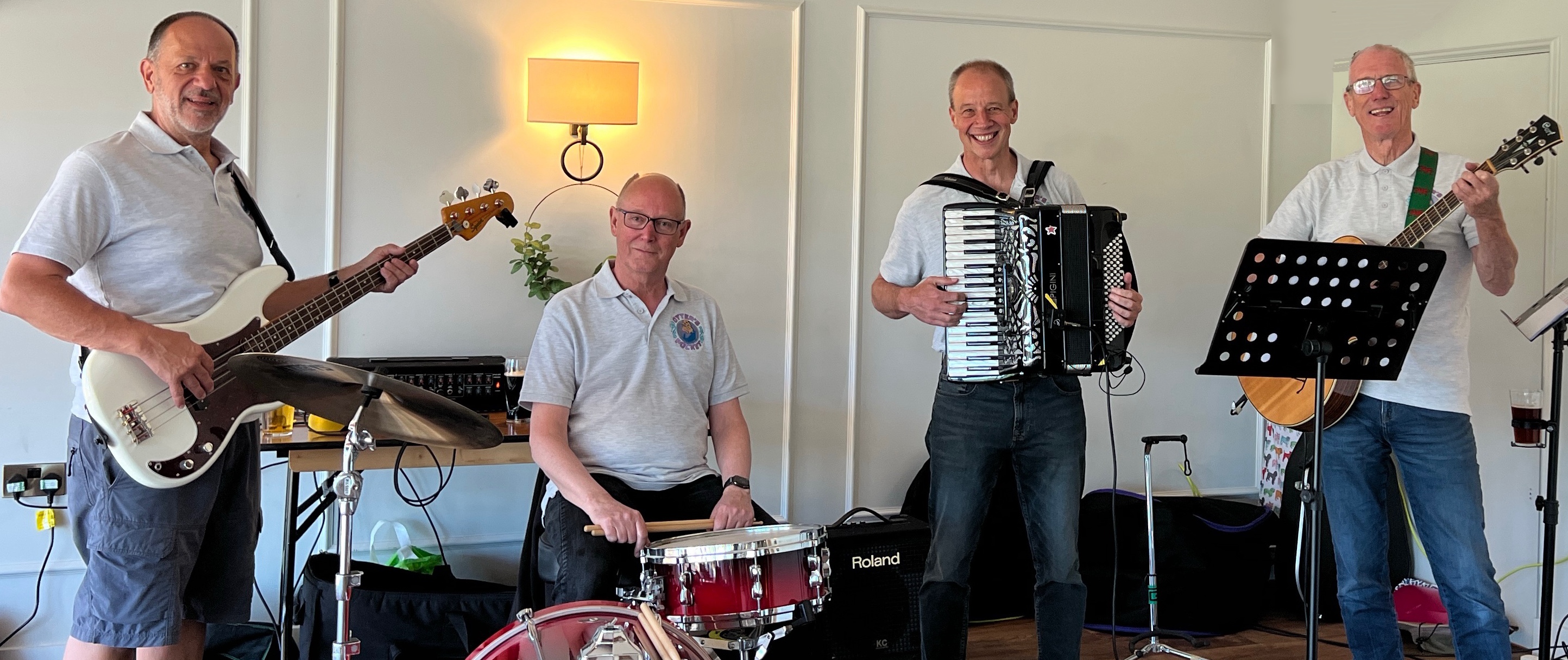 Otter's Pocket The band are ready to play for you!